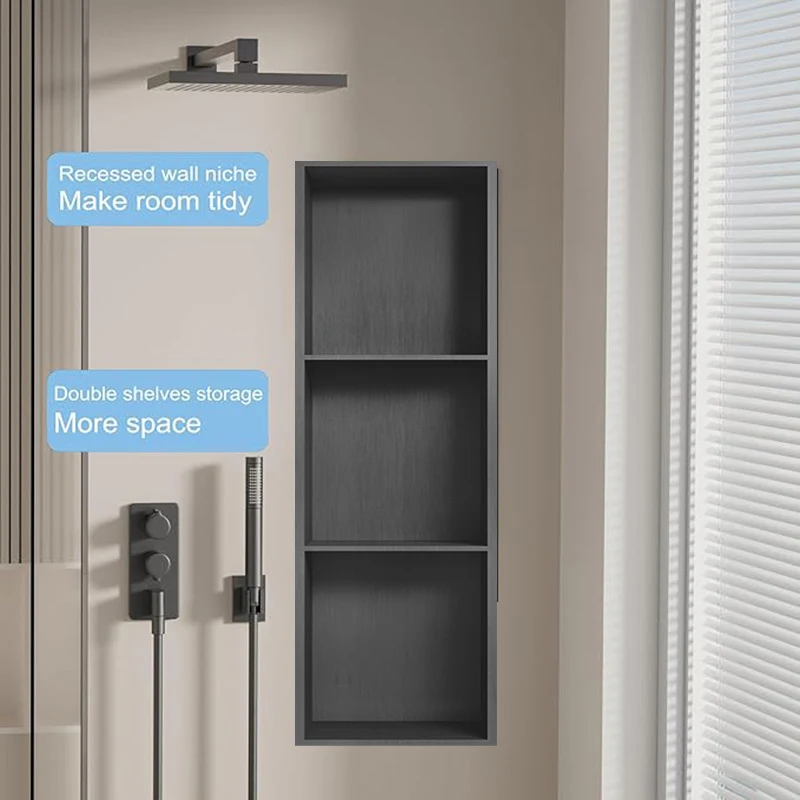 3-Layer Stainless Steel Niche